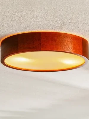 Envostar Kerio stropní světlo Ø 37 cm borovice rustikální Originální