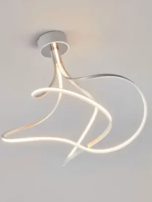 LED stropní svítidlo Lungo hliník, výška 42 cm Pouze Dnes