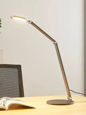 Stolní lampa Lucande LED Mion, 41 cm, kulatá, stmívatelná Poslední Šance