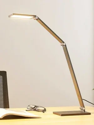 Stolní lampa Lucande LED Mion, 41 cm, hranatá, stmívatelná Vysoce Kvalitní
