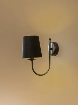 Nejlepší Volba Nástěnné světlo Bona, jednožárové, černé