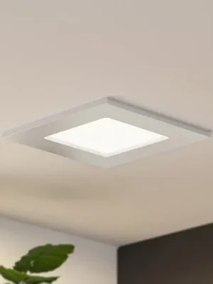 Prios LED vestavné svítidlo Helina, stříbrné, 11,5 cm, stmívatelné Víkendová Akce