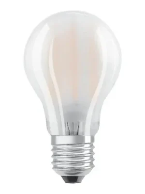 Značkový OSRAM LED žárovka E27 10W Classic A 2.700K matná
