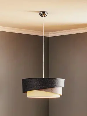Euluna Kobo závěsné světlo, grafit/šedá/bílá Akční Nabídka