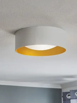 Euluna Moss stropní světlo, bílá/zlatá Nízká Cena
