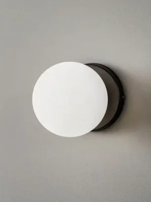 Aktuální Nástěnné světlo Kiba, černé/zlaté, stínidlo na lampu skleněná koule