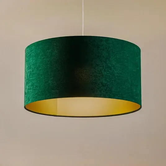 Top Prodej Závěsné svítidlo Salina, zelená/zlatá, Ø 60 cm