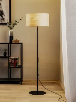 Aktuální Envostar Veneer stojací lampa jasanové dřevo