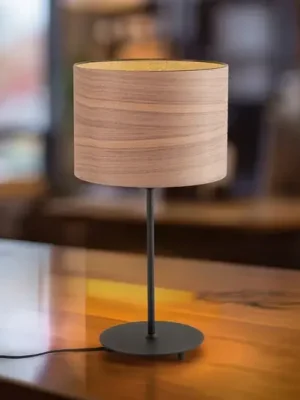 Envostar Dýhová stolní lampa ořech Ø 25 cm Cenově Výhodný