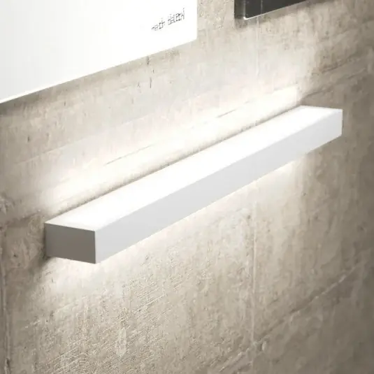 Časově Omezené LED nástěnné světlo Mera, šířka 80 cm, bílé, 3000K
