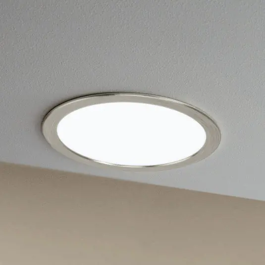 Výprodej EGLO connect Fueva-Z zapuštěné světlo 21,6cm nikl