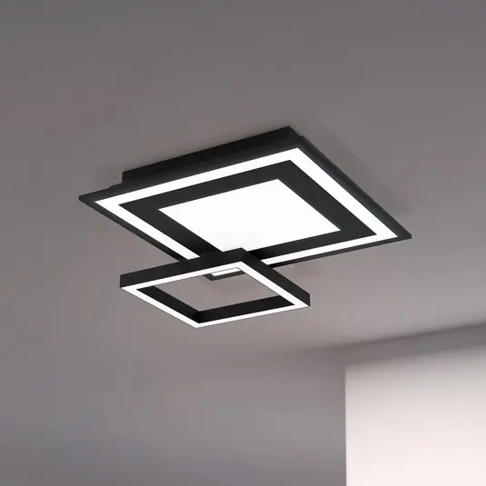 Expresní Doručení EGLO connect Savatarila-Z LED stropní světlo černá
