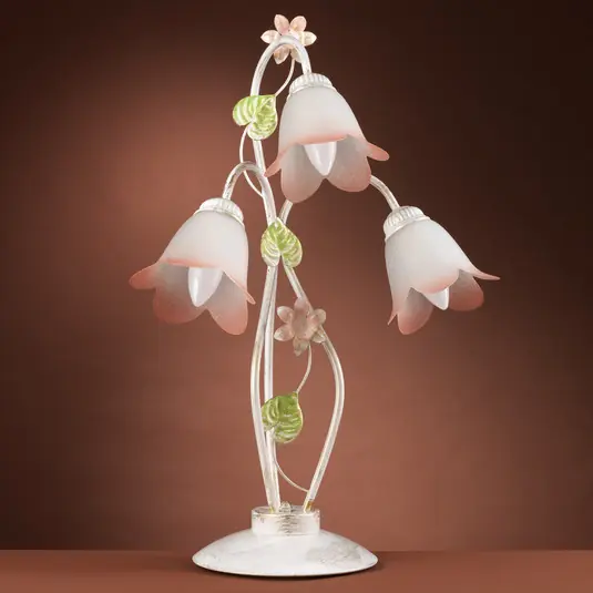 Značkový Stolní lampa Botton ve florentském stylu, 3 žárovky