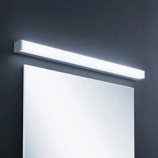 Lindby LED koupelnové svítidlo Klea, 90 cm, chrom, kov, IP44 Kup Teď