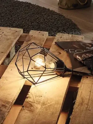 Stolní lampa Tarbes, černá Tovární Cena