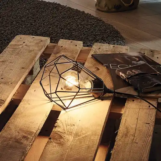 Stolní lampa Tarbes, černá Tovární Cena