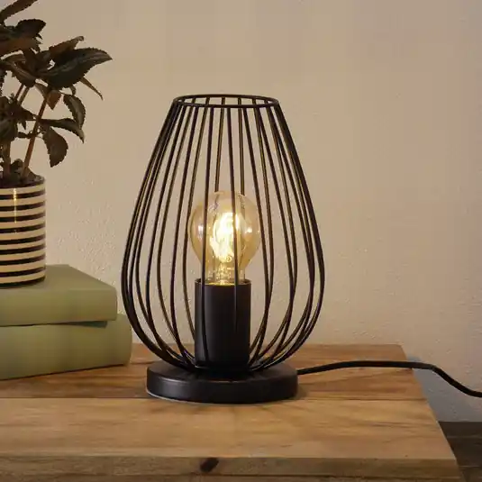 Sleva Newtown - stolní lampa ve vzhledu Vintage