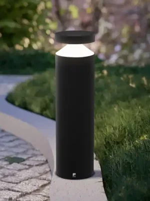 Soklové LED svítidlo Melzo, černé Akce