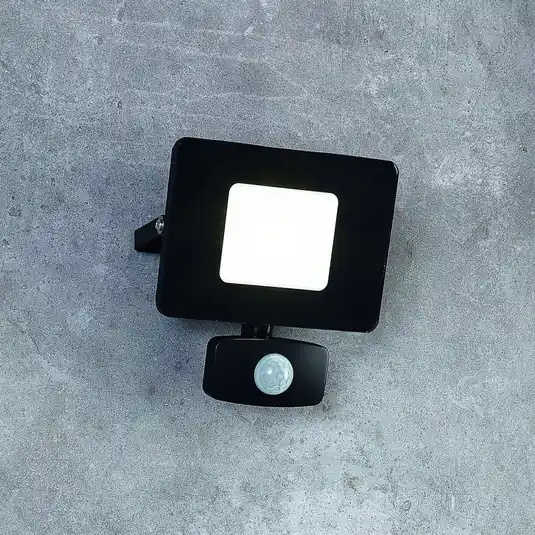 Nejlepší Cena Faedo 3 LED venkovní reflektor, senzor, černá, 20W