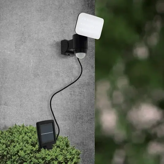 Finální Výprodej Casabas solární LED svítidlo se senzorem, černá