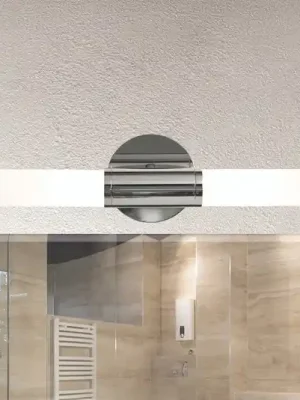 Nástěnné světlo Palmo, 2 žárovky chrom Originální