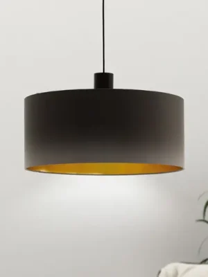 Expresní Doručení Závěsné světlo Concessa cappuccino/zlatá Ø 53 cm
