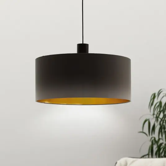 Expresní Doručení Závěsné světlo Concessa cappuccino/zlatá Ø 53 cm