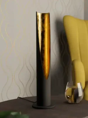 LED stolní lampa Barbotto v černé a zlaté Nízká Cena