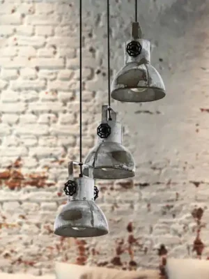 Jen Po Omezenou Doba Závěsné světlo Barnstaple v industriálním designu