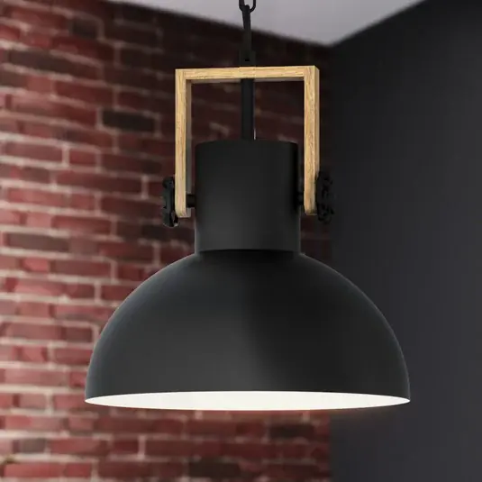 Speciální Cena Lubenham závěsné světlo s kovovým stínidlem