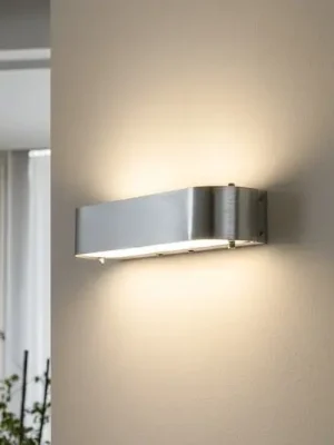 Akční Cena Nástěnné svítidlo Nika s paticí E14, hliník