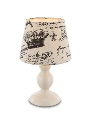 S černým nápisem - stolní lampa Jolanda Nakupujte Hned