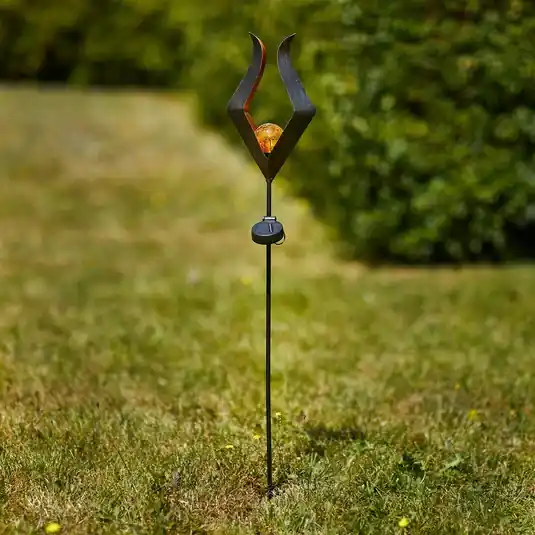 LED solární zapich.světlo 48702 se skleněnou koulí Objednat Nyní