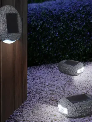 Cenově Výhodný Kamenný design venkovní dekorativní světlo Talvi Solar