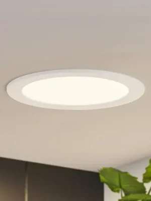 Prios LED vestavné svítidlo Cadance, bílé, 22 cm, CCT, IP44 Tovární Cena