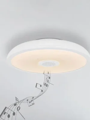 LED stropní světlo Raffy reproduktor RGBW bílá Sezónní Sleva