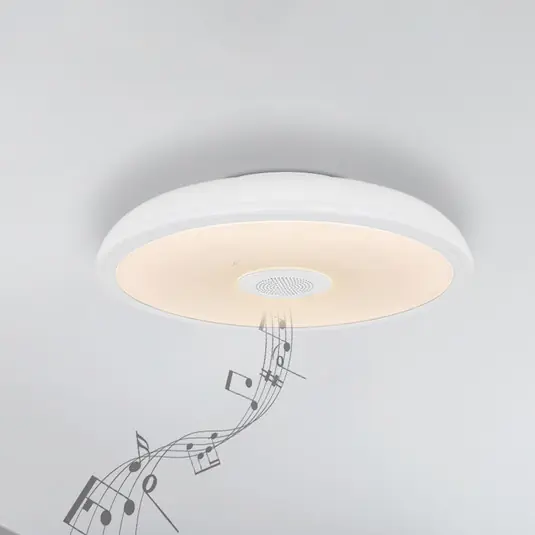 LED stropní světlo Raffy reproduktor RGBW bílá Sezónní Sleva
