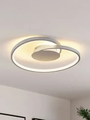 Stropní svítidlo Lucande LED Enesa, Ø 46 cm, 2 700 K, stmívatelné Hit Sezóny