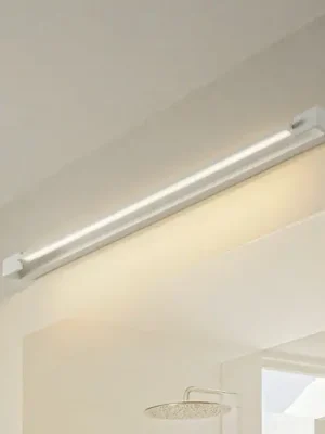Arcchio LED nástěnné světlo Jora, 90 cm, bílé, otočné, IP44 Tovární Cena