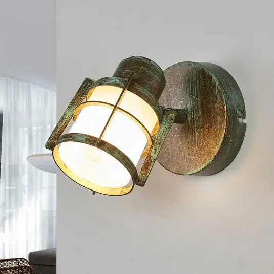 Must-Have Giorgi - nástěnné světlo se vzhledem měděnky