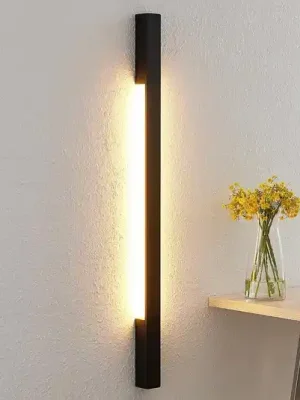 Arcchio Ivano LED nástěnné světlo, 91 cm, černé Rychlé Dodání