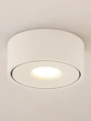 Arcchio LED stropní svítidlo Rotari, bílé, kov, Ø 12 cm Oblíbený