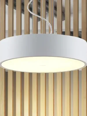 Závěsné svítidlo Arcchio LED Noabelle, Ø 40 cm, bílé, kovové Vrácení Zdarma