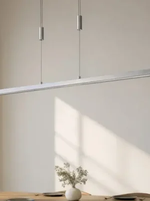 Kup Teď Lucande LED závěsné svítidlo Myron, dotykový stmívač, CCT, hliník