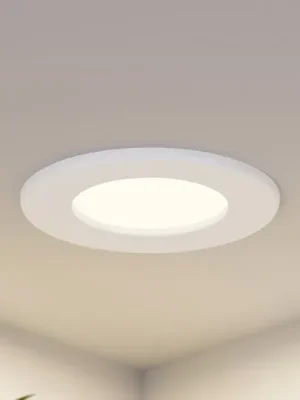 Sezónní Sleva Prios LED vestavné svítidlo Cadance, bílé, 12 cm, CCT, IP44