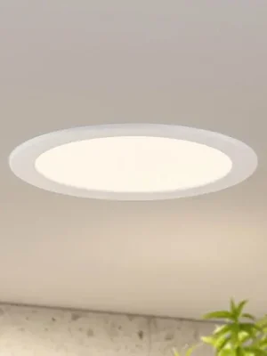 Prios LED vestavné svítidlo Cadance, bílé, 24 cm, CCT, IP44 Cenově Výhodný