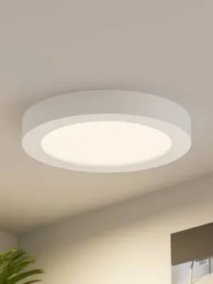 Zlevněný PRIOS LED stropní svítidlo Edwina, bílé, 25 cm, CCT, IP44