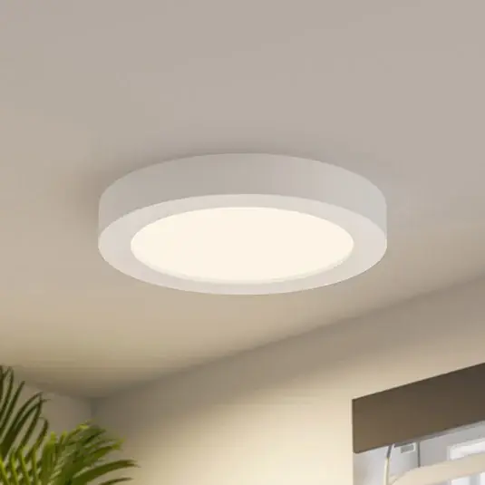 Zlevněný PRIOS LED stropní svítidlo Edwina, bílé, 25 cm, CCT, IP44
