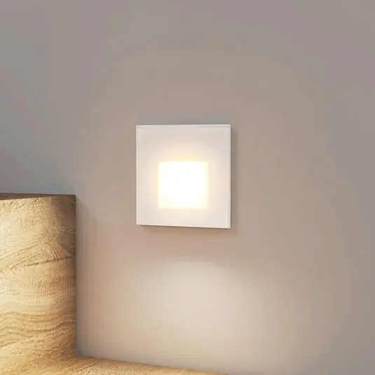 Arcchio LED vestavné svítidlo Vexi, 7,8 cm x 7,8 cm, bílé, CCT Novinka