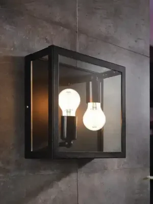 Originální Venkovní nástěnné Alamonte 1, 2 zdroje čtverec